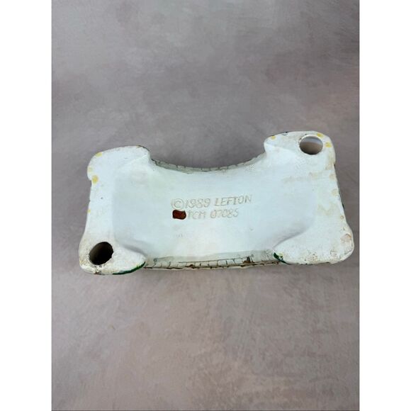 Vintage Lefton Christmas Village Colonial Village Decorative Stone Bridge - Picture 9 of 9